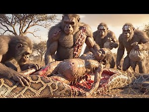 Million Years Ago! Pregnant Early Human Swallowed by Giant Python - The Impossible Rescue