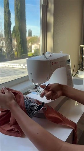 Make a halter top with me ✂️ #thriftflip #upcycle #sewing #sewtok #brijordan