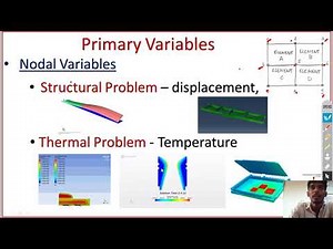 Primary and Secondary Variables (FEA)