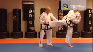 22K views · 312 reactions | A common issue when performing a double side kick is dropping the kicking leg after the first kick. Here Grand Master Willy van de Mortel teaches the importance of keeping the kicking leg chambered in the same high position between the two kicks. | TKDCoaching.com | Facebook