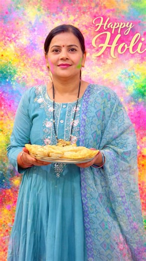 Perfect Crispy Gujia | Holi Special Sweet 🥰 #trending #shorts #gujia #holi