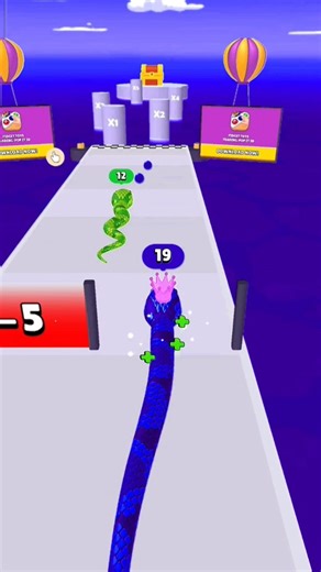 snake runer game 3d viral shorts #games #snake #populargame