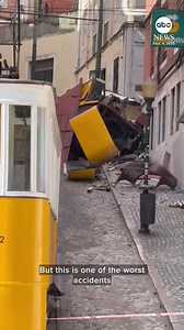 491K views · 5K reactions | "This is one of the worst accidents in modern Portuguese history." ABC News' Tom Soufi Burridge reports as the death toll in the crash of a famous Lisbon streetcar popular with tourists rose to 17. https://abcnews.visitlink.me/jgJz3Y | ABC News | Facebook