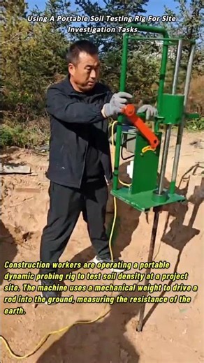 Using A Portable Soil Testing Rig For Site Investigation Tasks