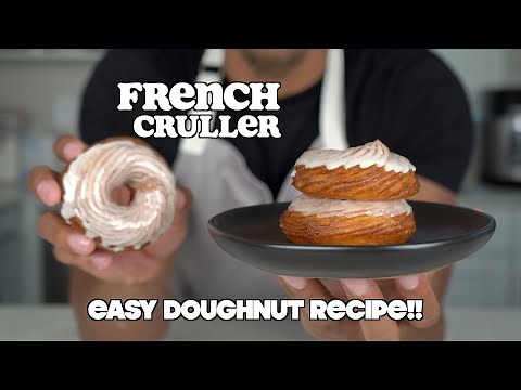 French Cruller Recipe | How to Make Easy Doughnuts at Home