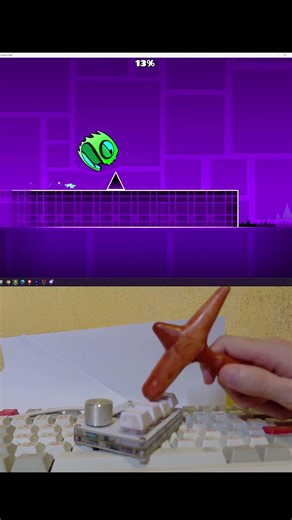 Heavy Jumps in Geometry Dash! 🤯😳 #shorts