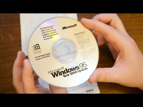 The Windows 95 Y2K Update CD-ROM from 1999