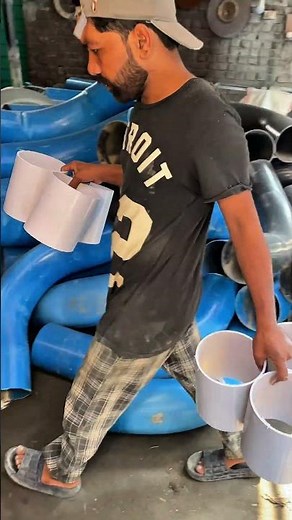 PVC End Cap Factory Process | How Plastic Pipe Fittings Are Made