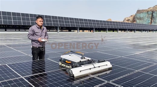 Solar Panel Cleaning Machine Automatic Cleaning System Equipment to Clean Solar Panels