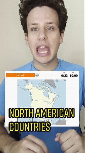 Naming North American Countries Challenge in 1 Minute