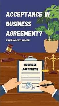 Contract Law 101: What is Acceptance in Business Law?