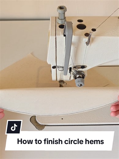 How to Finish Circle Hems for Skirts and Pants