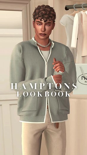 Hamptons Summer Lookbook for Sims 4: Old Money Outfits