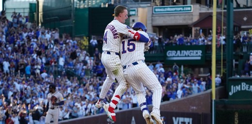 Wake Up and Watch the Cubs Come Back to Walk Off the Braves - Bleacher Nation