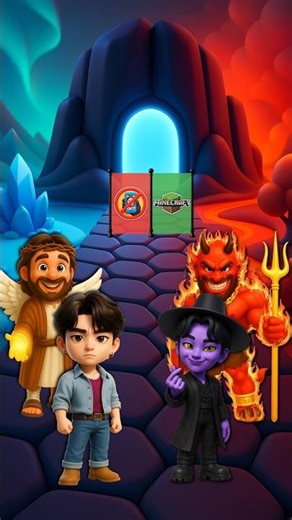 Guess Who Loves Minecraft? #cartoon #animation #shorts