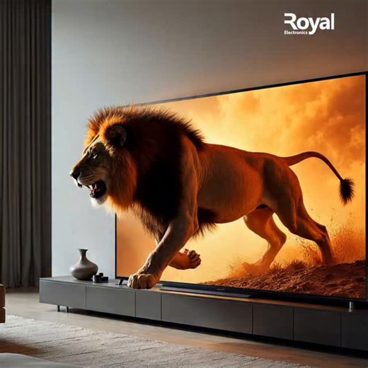 Royal | From the lion’s🦁 majestic roar to the rustle of the jungle, Royal Mini LED TV's immersive 4K resolution brings wildlife to you like never... | Instagram