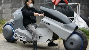 AKIRA Fan Builds Amazing Kaneda Motorcycle