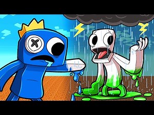 RAINBOW FRIENDS COLORS MISSING!? (Minecraft)