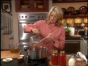 Watch Martha whip up a comforting creamy tomato soup that's perfect for a chilly day. https://bit.ly/31GqpwQ | Martha Stewart