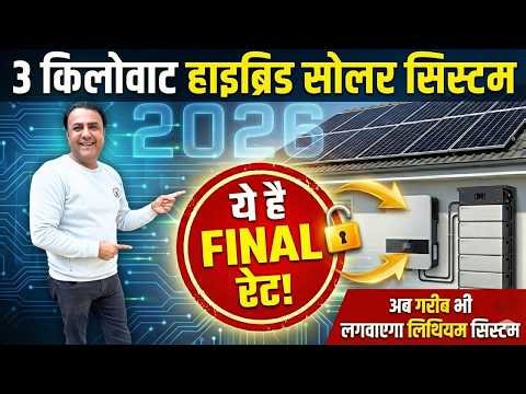 3kW Solar पर 2 AC चलाए! (Live Load Test) | PM Surya Ghar की असली सच्चाई