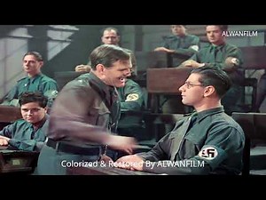 The Goose Steps Out (1942) Colorized DEMO | Will Hay