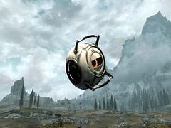 Valve puts Portal 2 in Skyrim - and Nolan North - VideoGamer