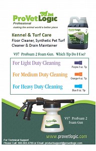 Pet Turf Cleaning Instructions - ProVetLogic