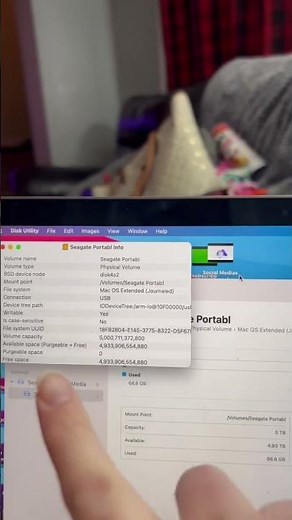 How To Use A SeaGate External Hard Drive On A Mac #technology #shorts ‪@seagate‬ #founditonamazon