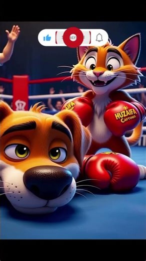 Dog 🐶 Cat 😺 Boxing 🥊🥊|Cartoon # shorts #cartoon