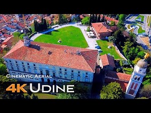 UDINE 🇮🇹 Aerial Drone 4K Friuli Venezia Giulia | Italy Italia | Extended Version