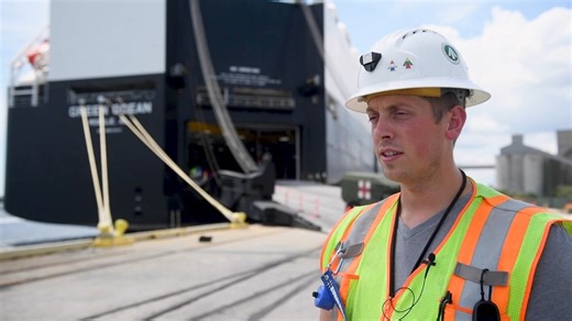 U.S. Army 841st Transportation Batallion interview with Ben Hodgeson