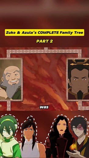 Zuko & Azula's COMPLETE Family Tree 🌳 | Avatar#avatarthelastairbender #atla #zuko #azula
