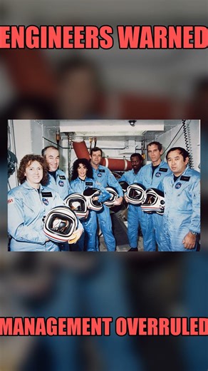 An Engineer Begged NASA Not to Launch Challenger. They Launched Anyway. #Shorts
