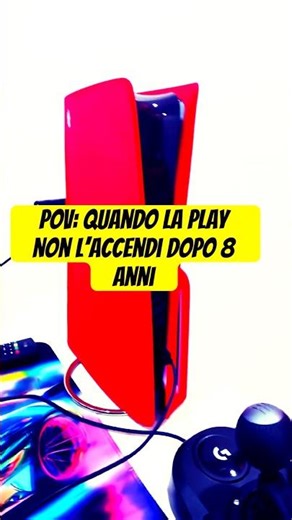 POV: quando la play non l’accendi dopo 8 anni😬😫#playstation #pov #shorts #viralshorts #console