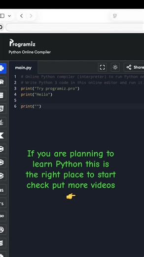 First program in Python #coding #programming #code #python #pythonforbeginners #learnpython