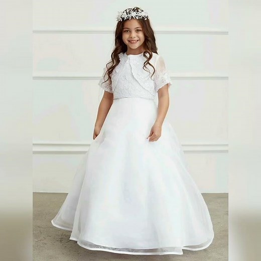 First Holy Communion Gowns|Holy Communion dresses for Baby Girls