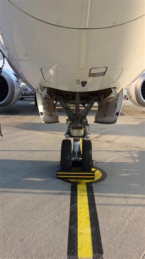 Jump into B737 MAX8 nose gear compartment 🥰🥰 #avgeek #aviation #aviationdaily