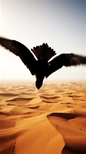 falcon’s deadly desert dive