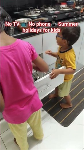 Encourage kids to learn household chores #helping #daughter #son