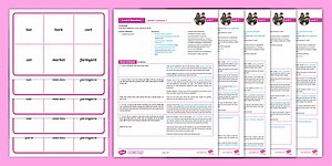 KS2 Level 3 Decoders Week 5 'ar', 'or', 'ur', 'ow'