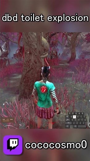 my funniest dbd clip ever #dbd #deadbydaylight #dbdshorts #toilet