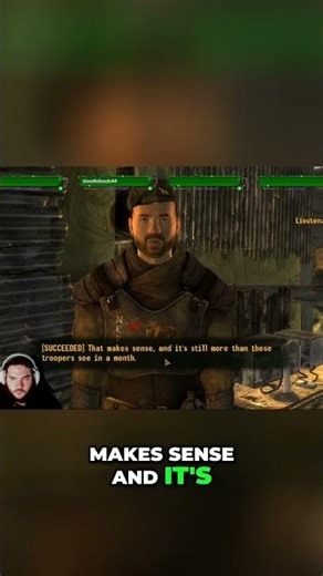 Fallout Deal: Streamer Gives Caps for Peace! #shorts