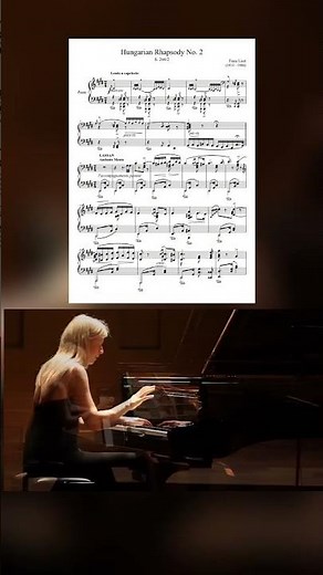 Hungarian Rhapsody no 2 (Lassan) - F. Liszt #piano #music