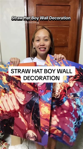 Straw Hat Boy Wall Decoration Ideas for Anime Lovers