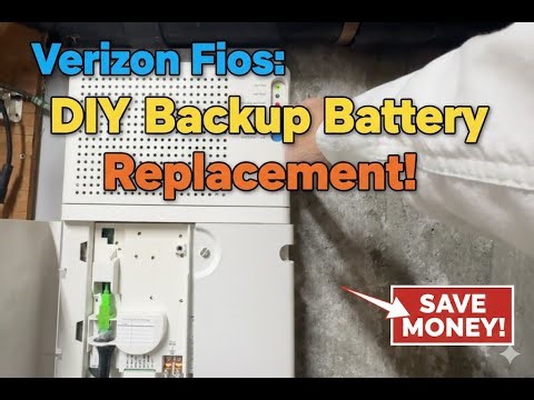 How to Replace Your Verizon Fios Backup Battery: Stop the Beeping & Save Money! (Full DIY Guide)