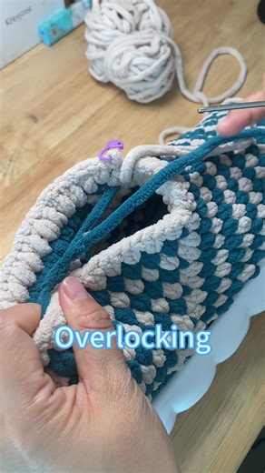 Master Overlocking Techniques for Crochet Boots