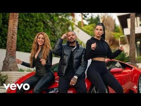 Dua lipa & Shakira – Red Lights & Roses ft.Sean Paul (lyrics video) | Latin Pop Dancehall Hit 2026