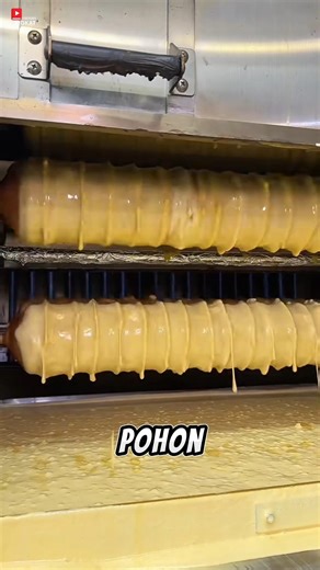Proses Pembuatan Baumkuchen Brulee yang Memanjakan Mata #trending
