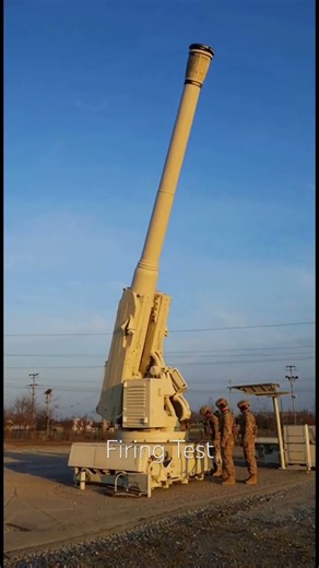 Firing test on the newest artillery weapon #artillery #scifi #game #weapon #ai