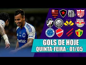 TODOS OS GOLS DESTA QUINTA-FEIRA 01/05/25 | GOLS DE HOJE PELA COPA DO BRASIL 2025 (COMPLETO)